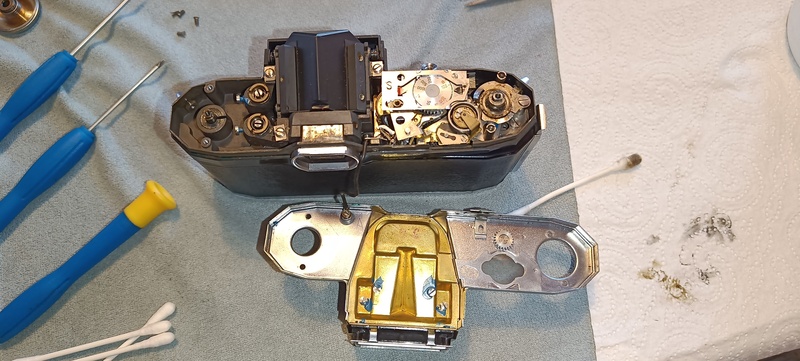 Contax lifted top cover